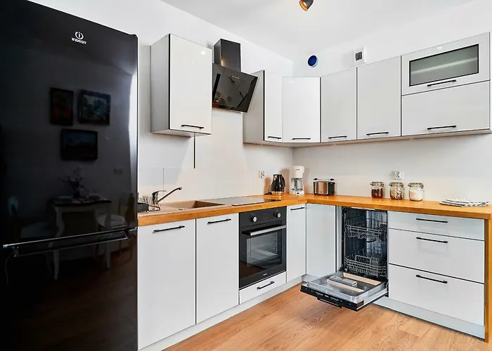 Vintage In New Estate With Parking - Krzyki By Renters 公寓